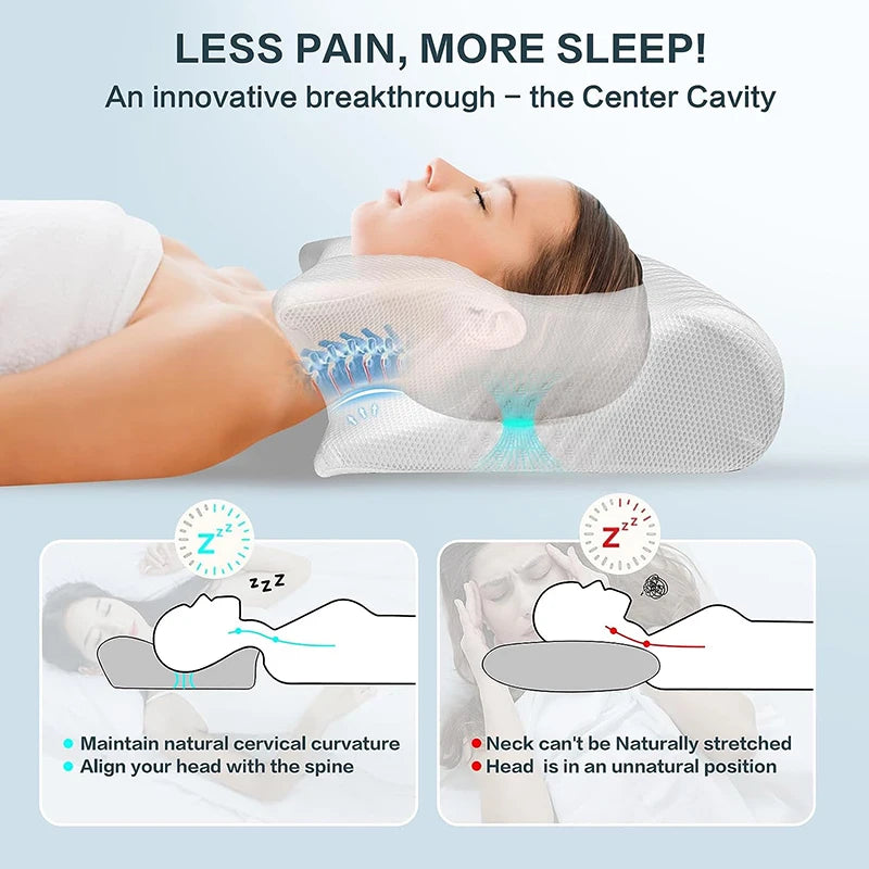 AlignaRest Ergonomic Neck Pillow