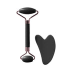 AlignaRest Facial Sculpting Set (Gua Sha + Massage Roller)