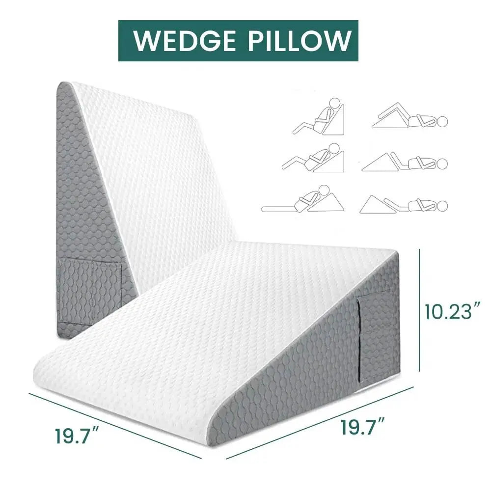 AlignaRest Bedside Wedge Pillow