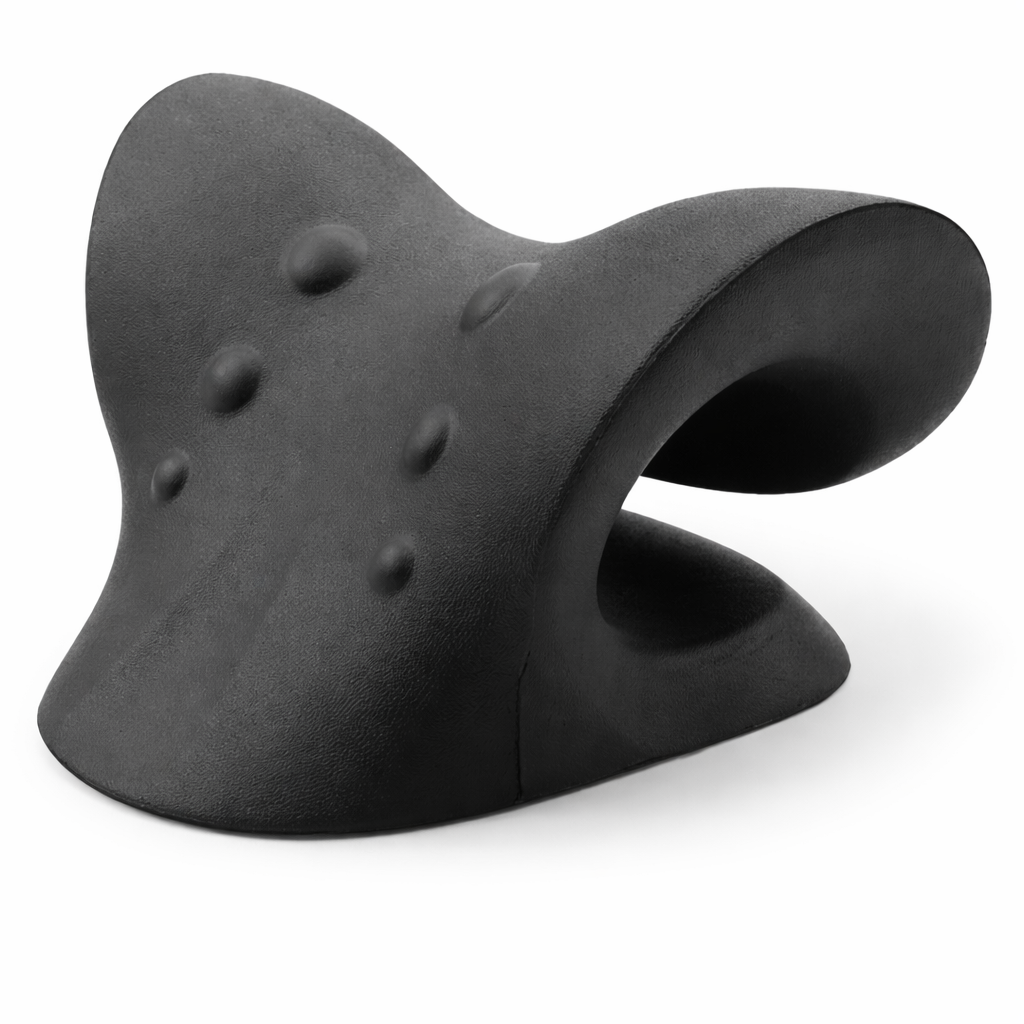 AlignaRest Cervical Traction Pillow – Neck Pain Relief & Spinal Alignment Support