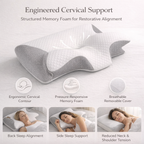 AlignaRest Ergonomic Neck Pillow