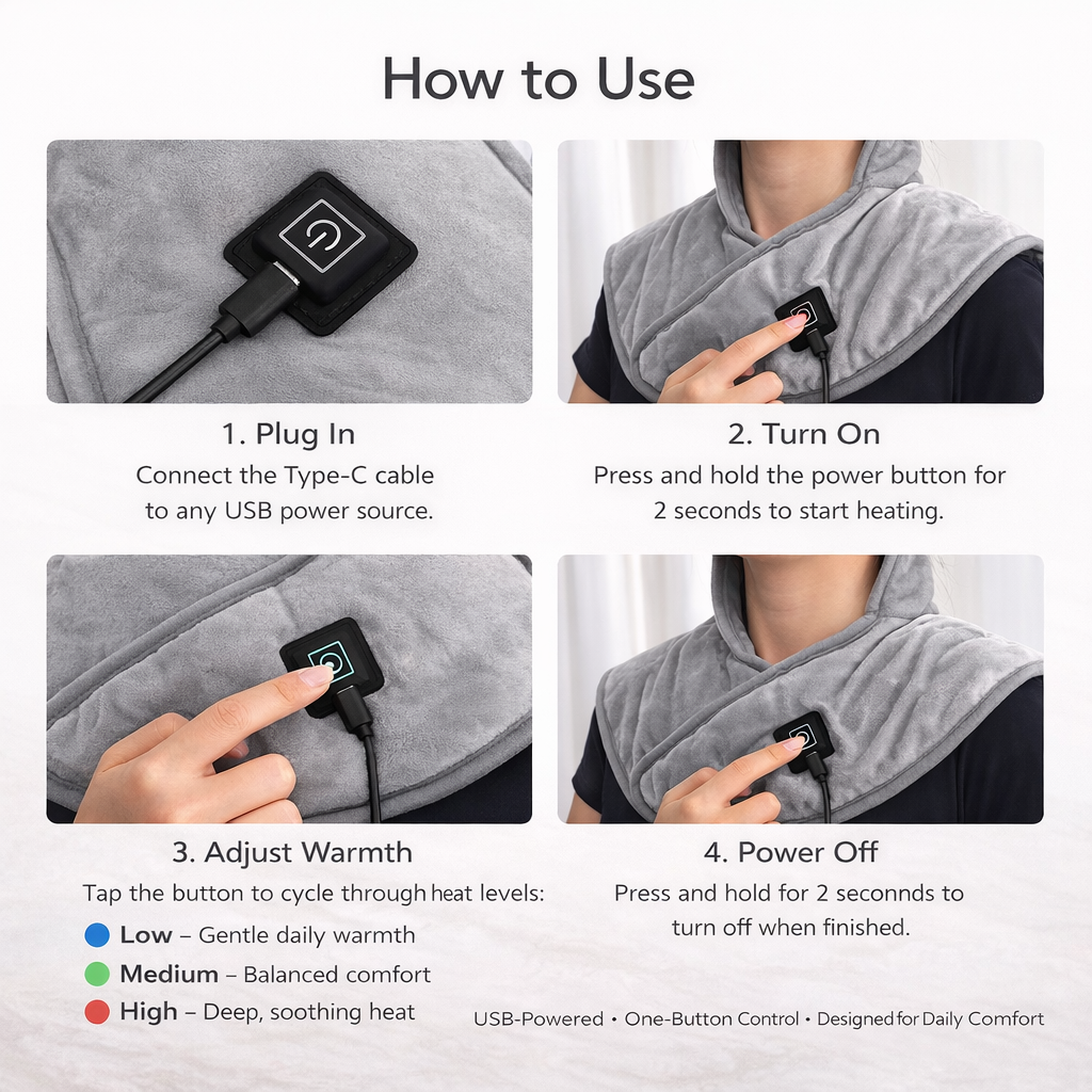 AlignaRest Electric Heating Pad