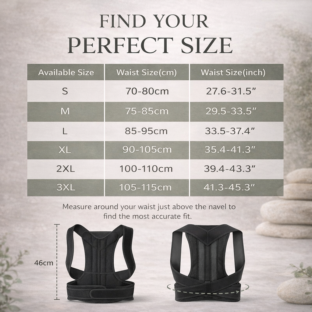 AlignaRest Posture Corrector Brace
