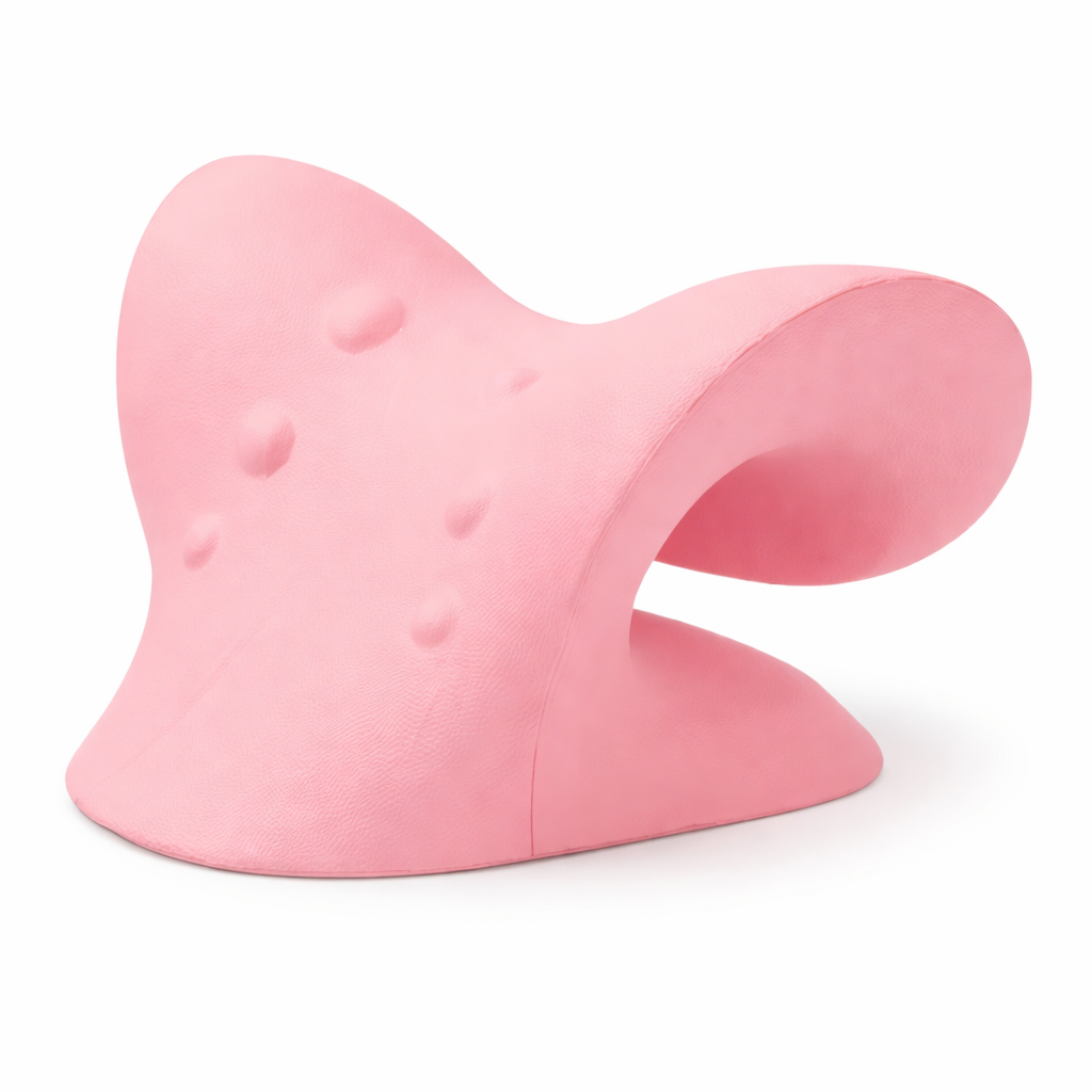 AlignaRest Cervical Traction Pillow – Neck Pain Relief & Spinal Alignment Support